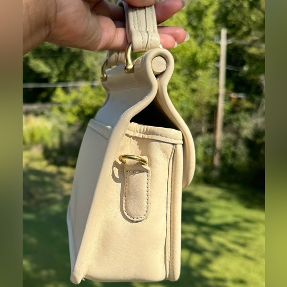 Vintage Coach Winnie Top Handle 9023 Bone - Picture 6 of 13